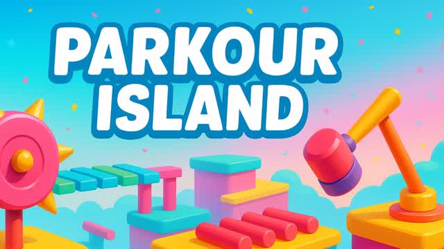Parkour Island — Fortnite Creative map cover art
