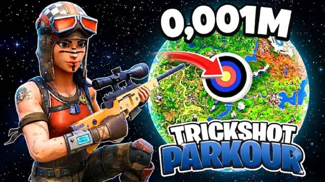 CRAZY MEGA TRICKSHOT SUPER UNC — Fortnite Creative map