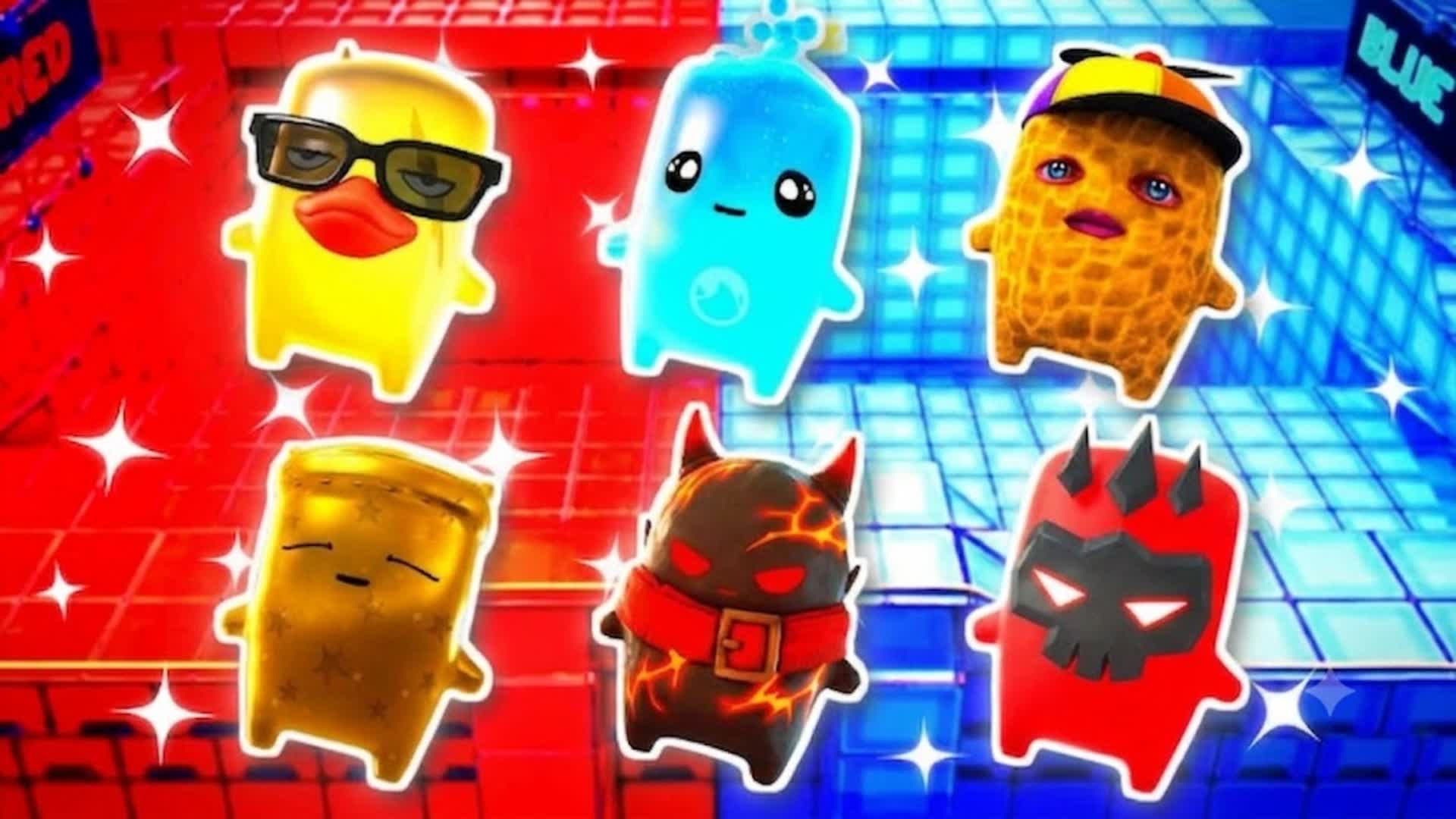 RED VS BLUE SUMMER 2.0 — Fortnite Creative map