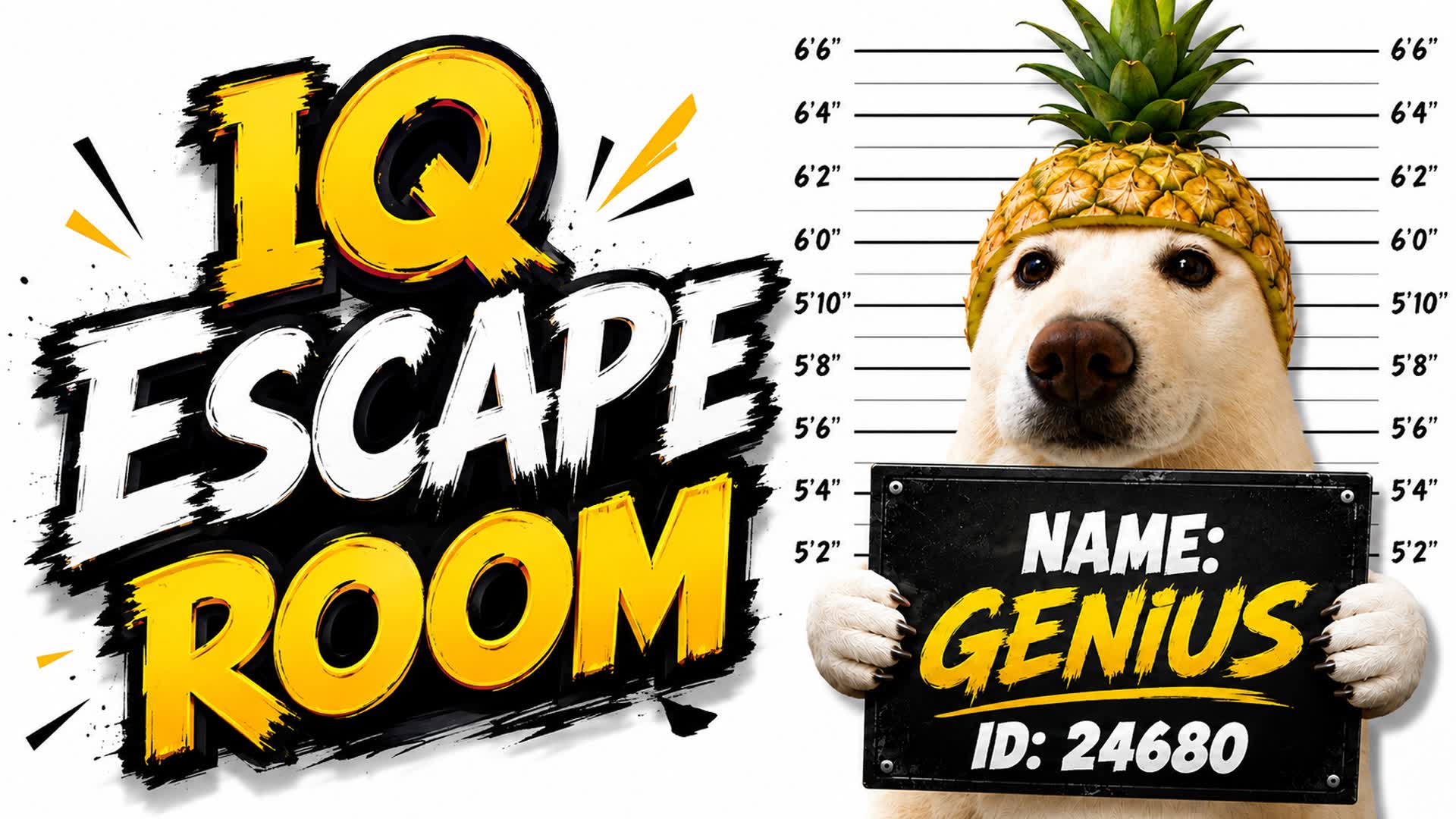 GENIUS🧠 IQ ESCAPE ROOM — Fortnite Creative map