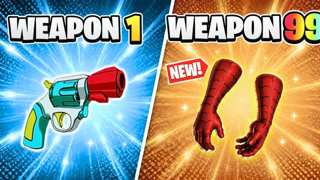 GUN GAME PIOU DISCOVER PLEASE — Fortnite Creative map