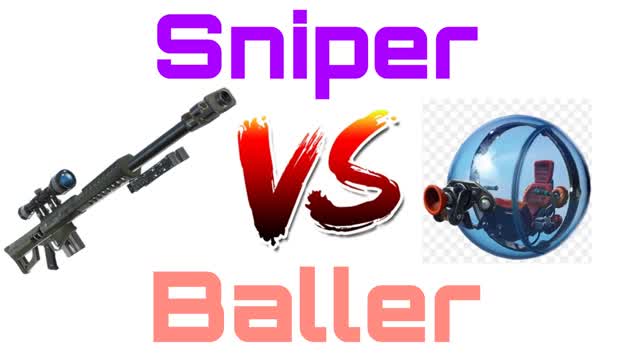 Sniper vs Baller — Fortnite Creative map