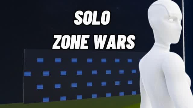 Solo Zone Wars — Fortnite Creative map cover art