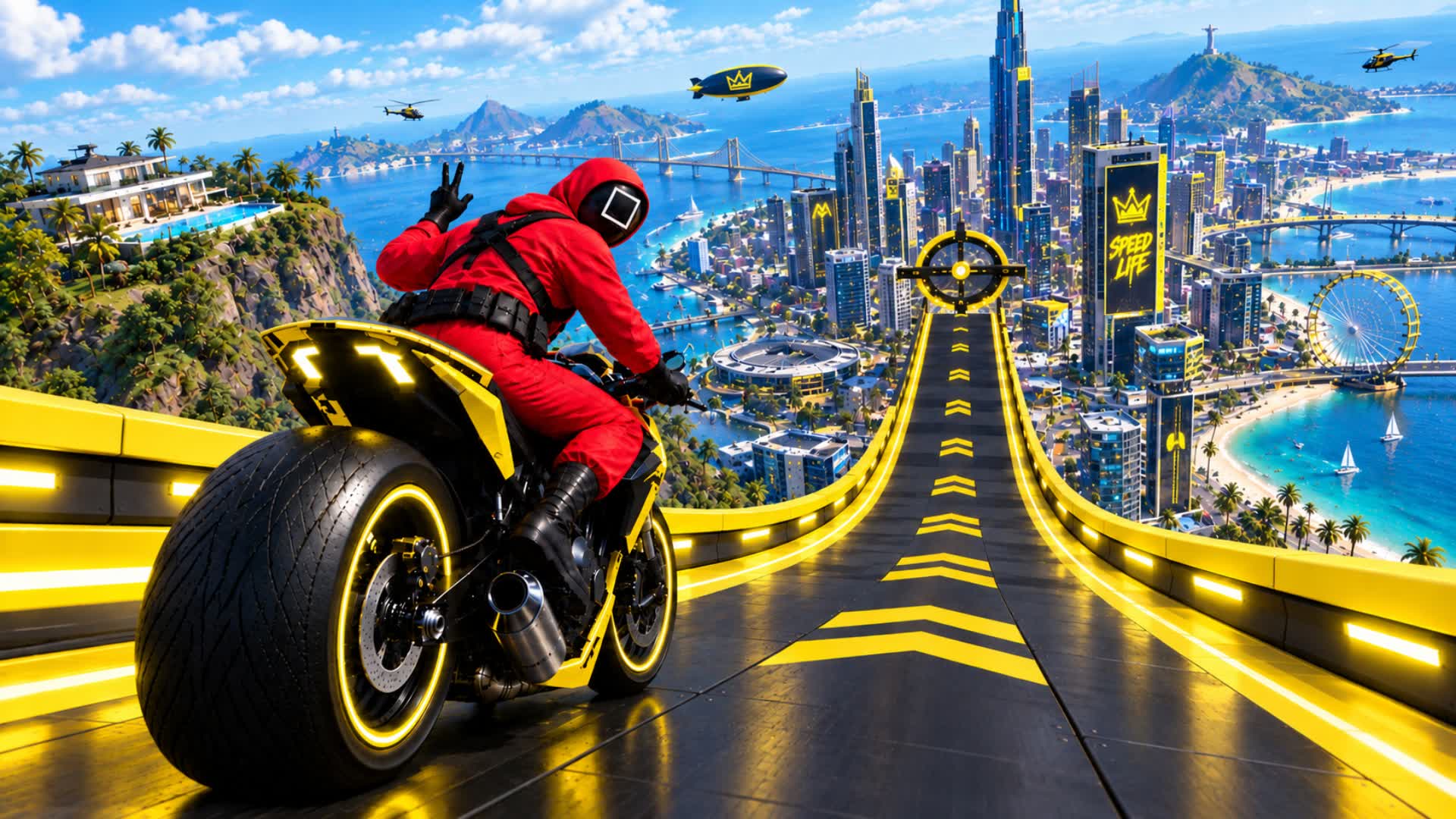 SUPER DRIVER - CAR GAME — Fortnite Creative map