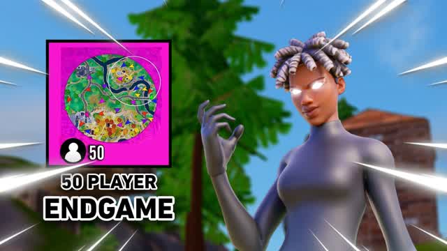 LIVE SOLO CASH CUP WARM UP🏆- END GAME — Fortnite Creative map cover art