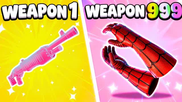 GUN GAME 30 HEURES TINYTASK BACKTOBACK — Fortnite Creative map cover art