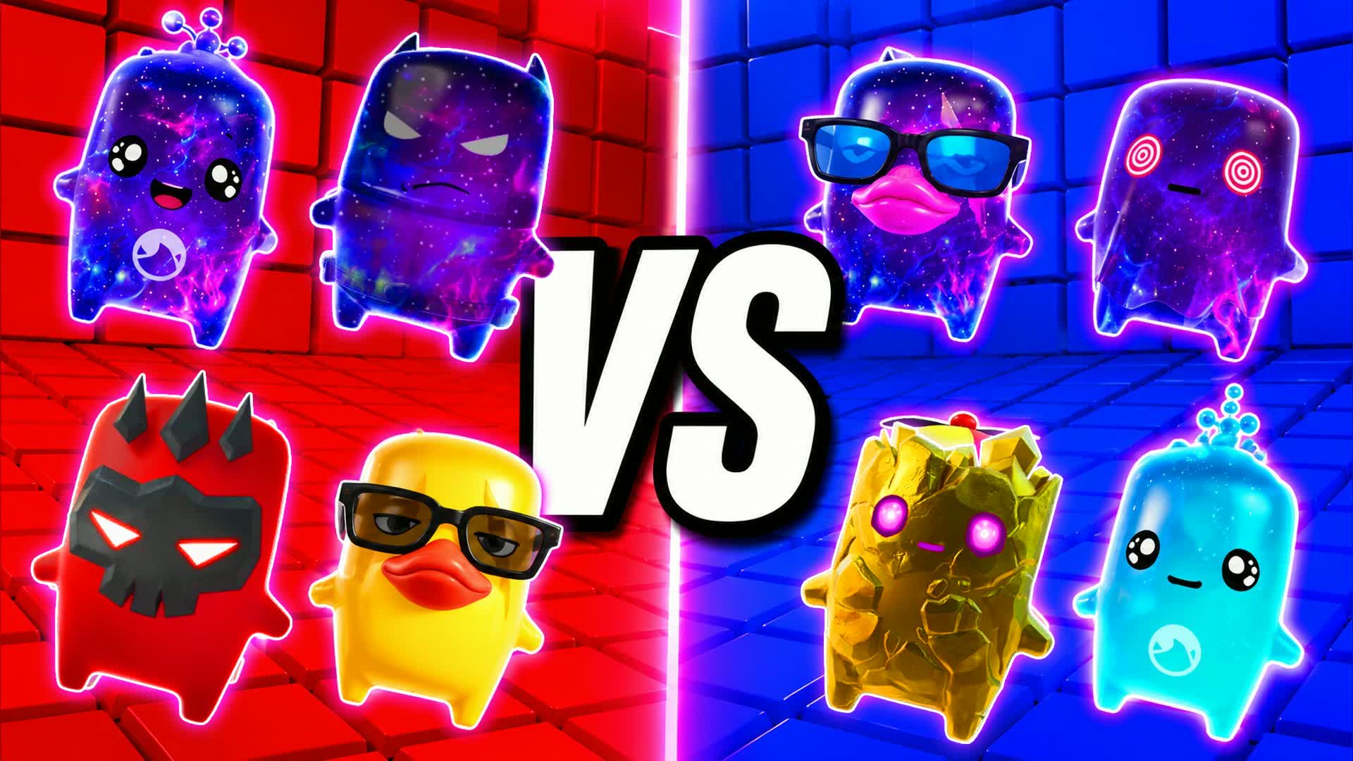 BLUE VS RED TARGET NOVA 🔵🔴 — Fortnite Creative map