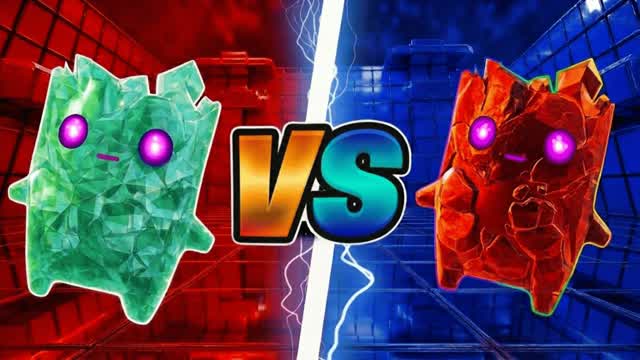 RVB RED VS BLUE FIRE V4 — Fortnite Creative map