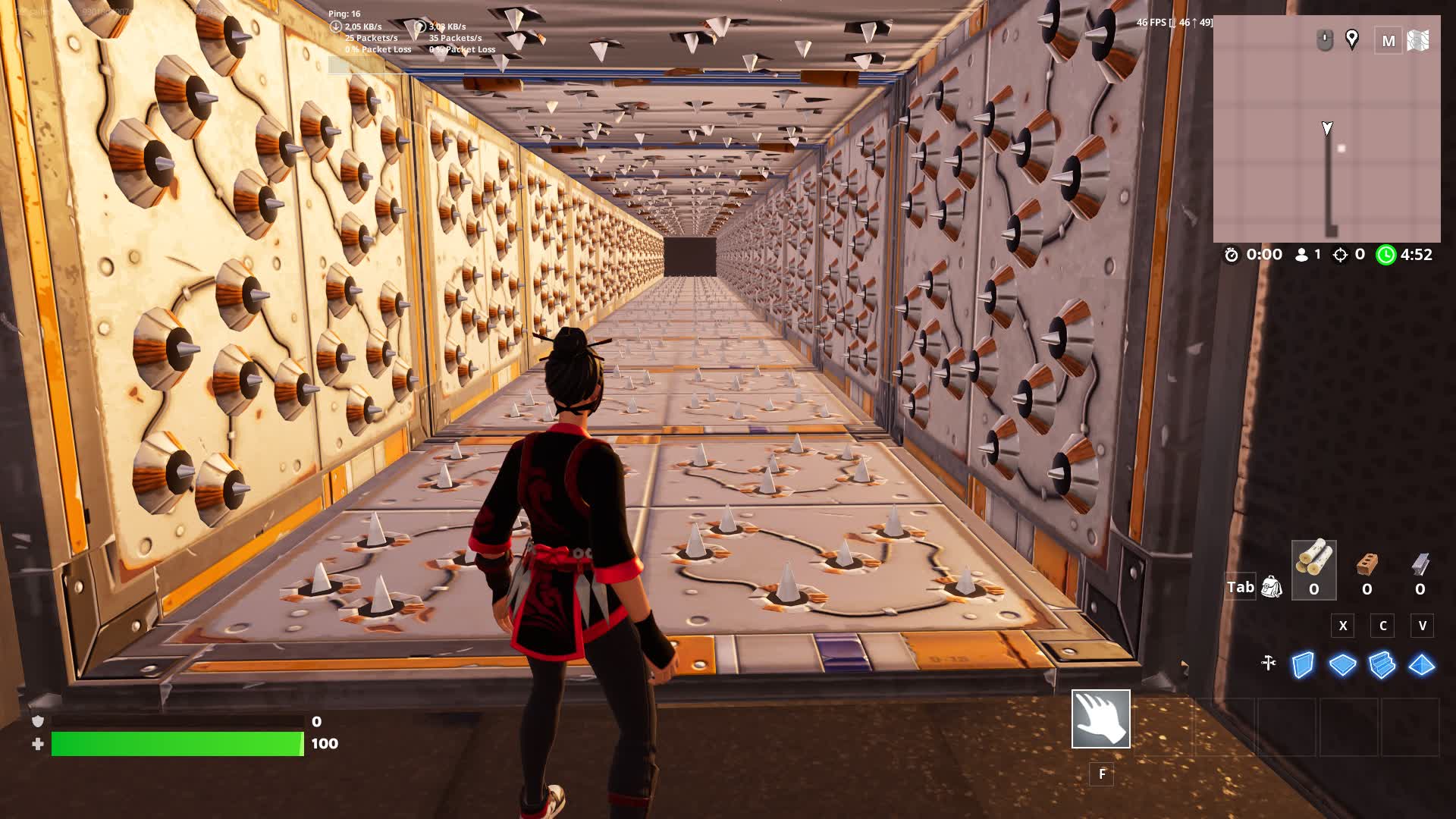 trap deathrun — Fortnite Creative map