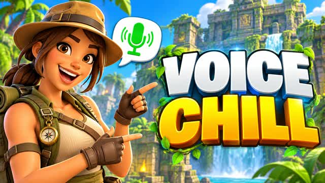 VOXPLACE - TALK TOGETHER 🎤 SOCIAL — Fortnite Creative map