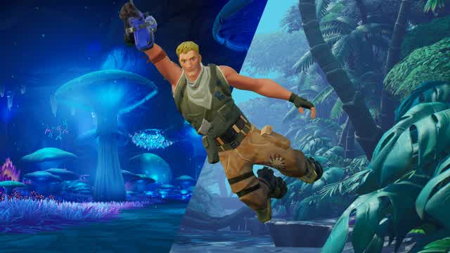 Escape the Island — Fortnite Creative map cover art