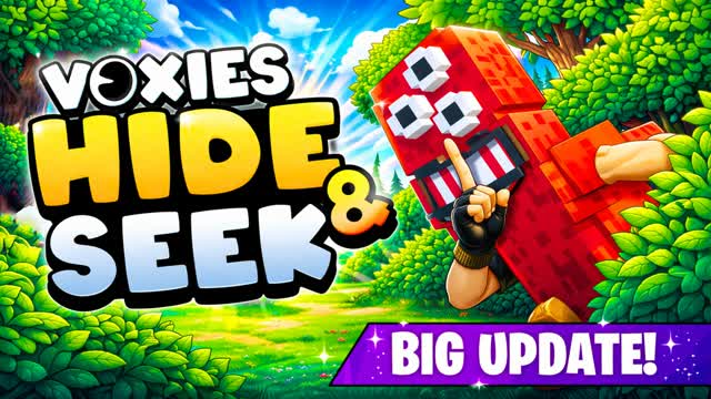👀VOXIES HIDE AND SEEK👀 — Fortnite Creative map cover art