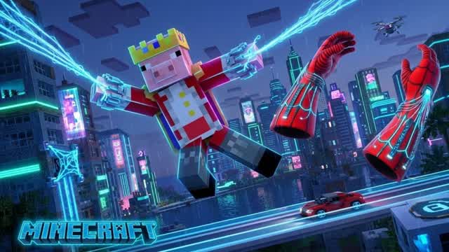 SPIDERS CITY MINECRAFT — Fortnite Creative map cover art