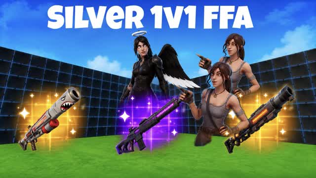 Silver 1v1 FFA — Fortnite Creative map cover art
