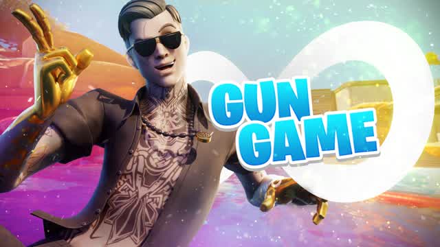 GUN GAME MANSION — Fortnite Creative map cover art