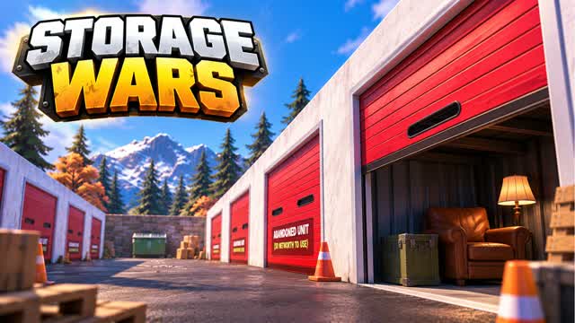 STORAGE WARS (OPEN WORLD) — Fortnite Creative map