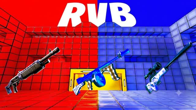 RED VS BLUE GOAT RVB EASY — Fortnite Creative map