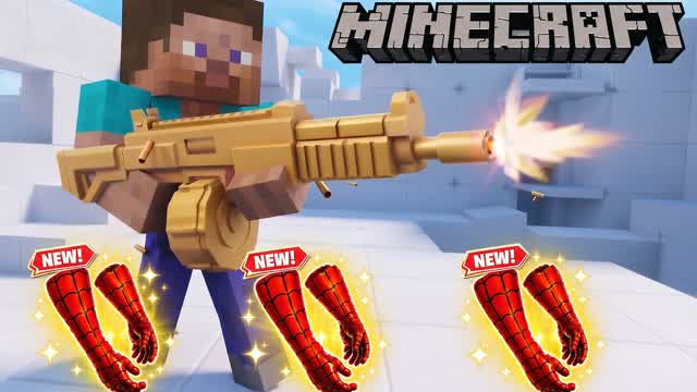 MINECRAFT SPIDER-MAN RED VS BLUE 🔵🔴 — Fortnite Creative map