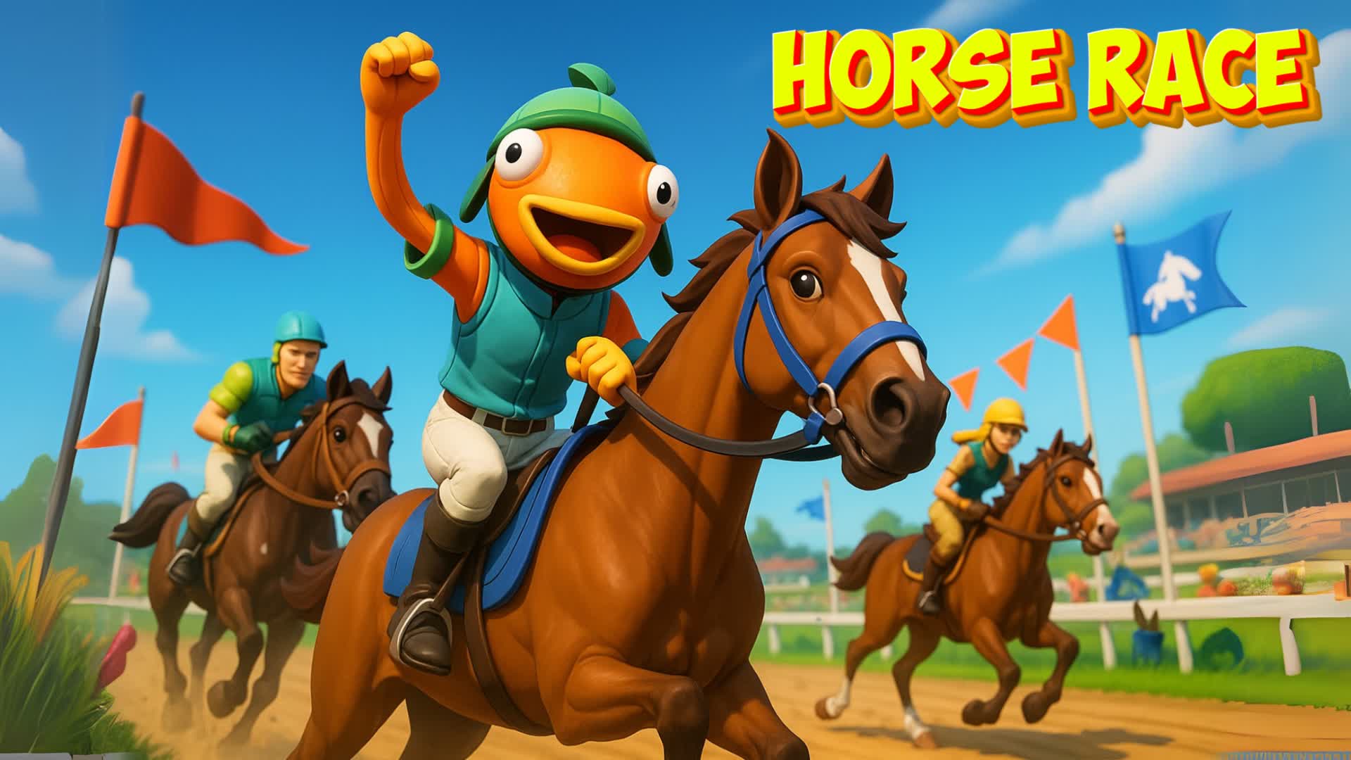 🐎HORSE RACE🐎 — Fortnite Creative map