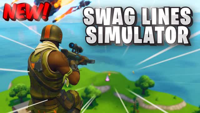 🎯 Swag Lines Trickshot Simulator 🎯 — Fortnite Creative map