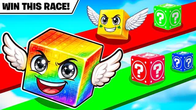 LUCKY BLOCK RACE | SUMMER RACE 🏖️ — Fortnite Creative map