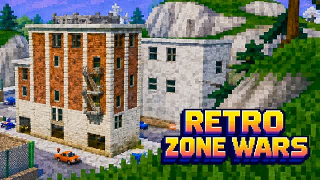 RETRO ZONE WARS — Fortnite Creative map