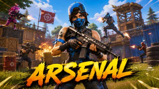ARSENAL - FFA - GUN GAME — Fortnite Creative map