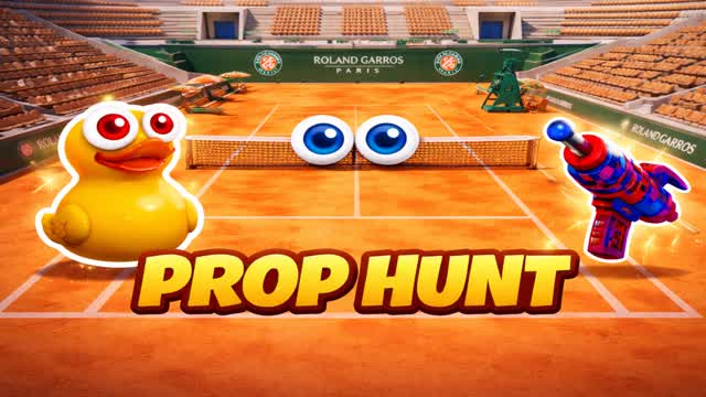 Roland-Garros Prop Hunt — Fortnite Creative map