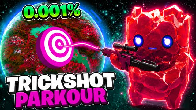 SPRITE TRICKSHOT PARKOUR (125+ LVL) 🎯 — Fortnite Creative map