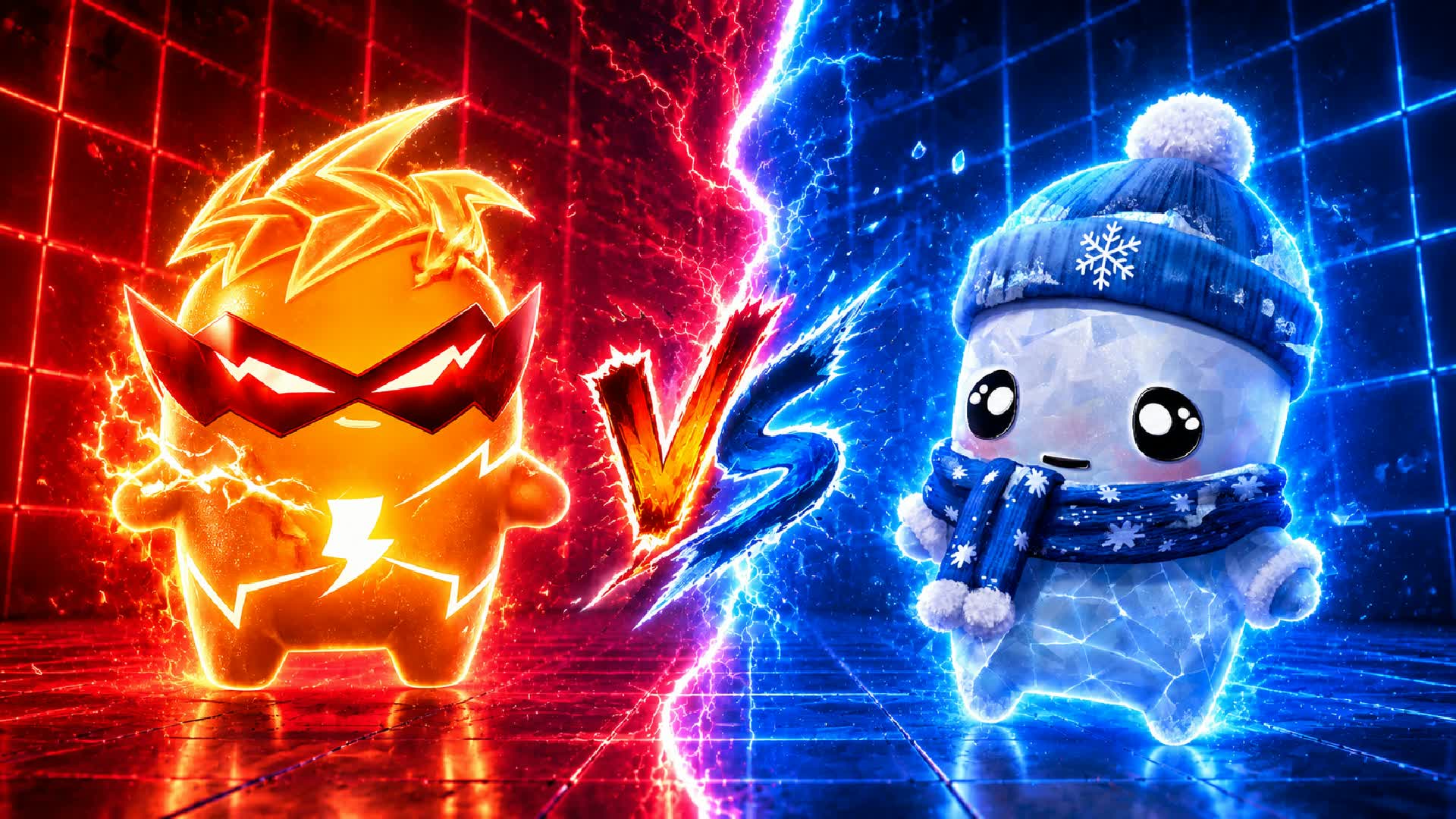 NEW SPRITES BLUE VS RED [ BVR ] 🔵🔴 — Fortnite Creative map