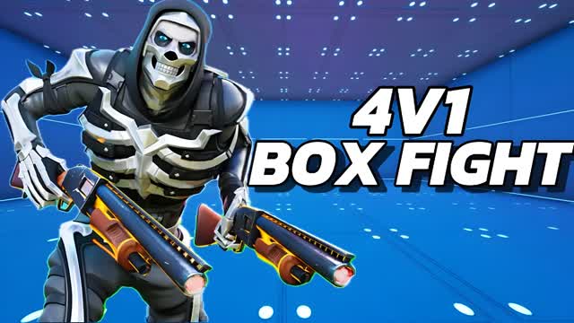 BOX FIGHT 4V1 — Fortnite Creative map