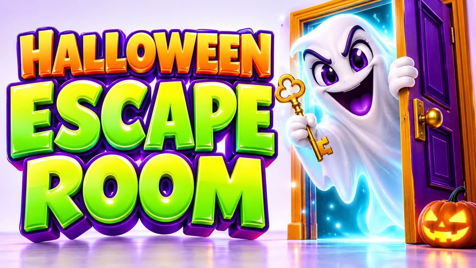 👻 HALLOWEEN ESCAPE ROOM: GHOST KEY 🎃 — Fortnite Creative map