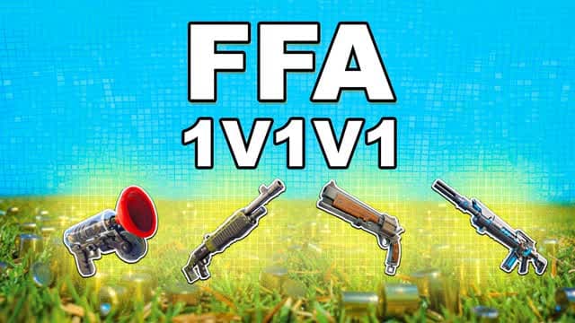 1V1V1 Free for all - حلبة البطولات — Fortnite Creative map