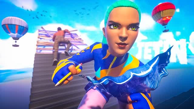 TETIN 1V1 BUILD FIGHT (200 PUMPS) — Fortnite Creative map cover art