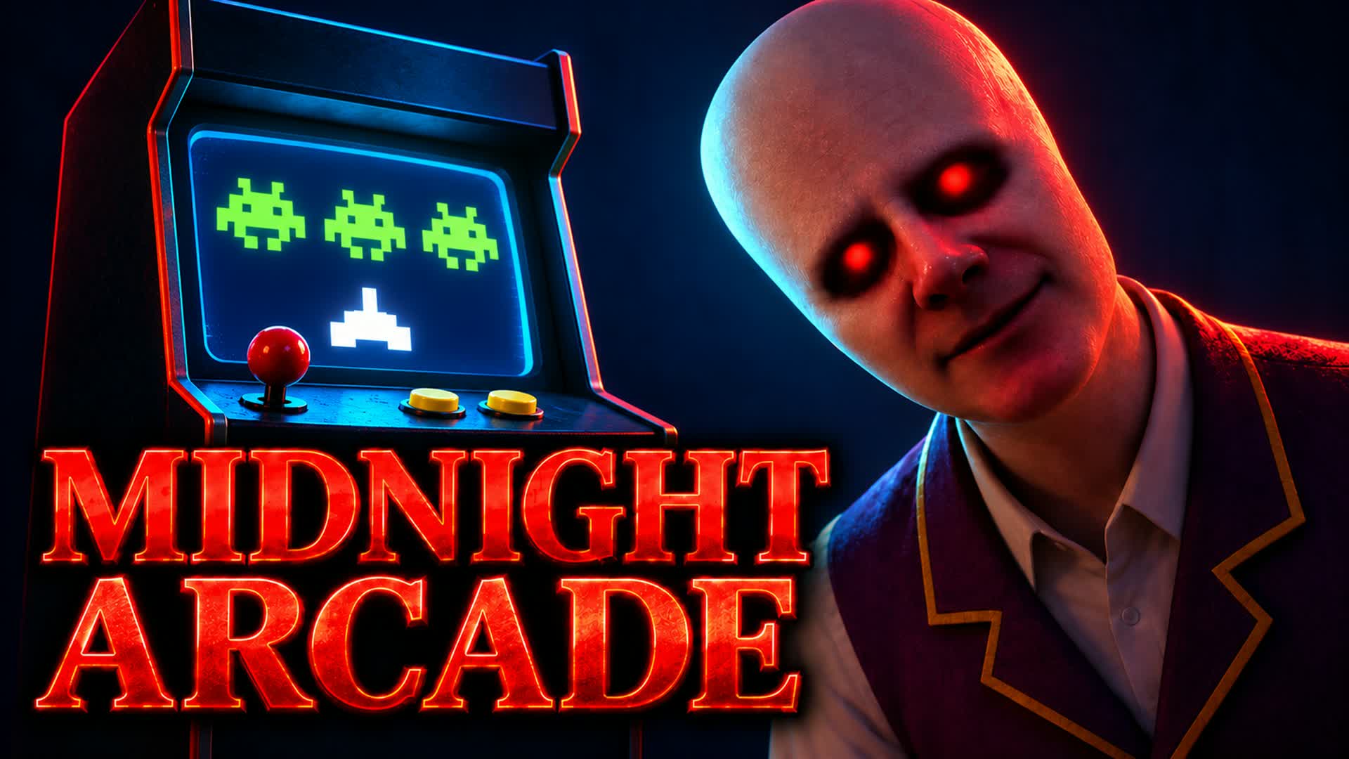 MIDNIGHT ARCADE [HORROR] — Fortnite Creative map