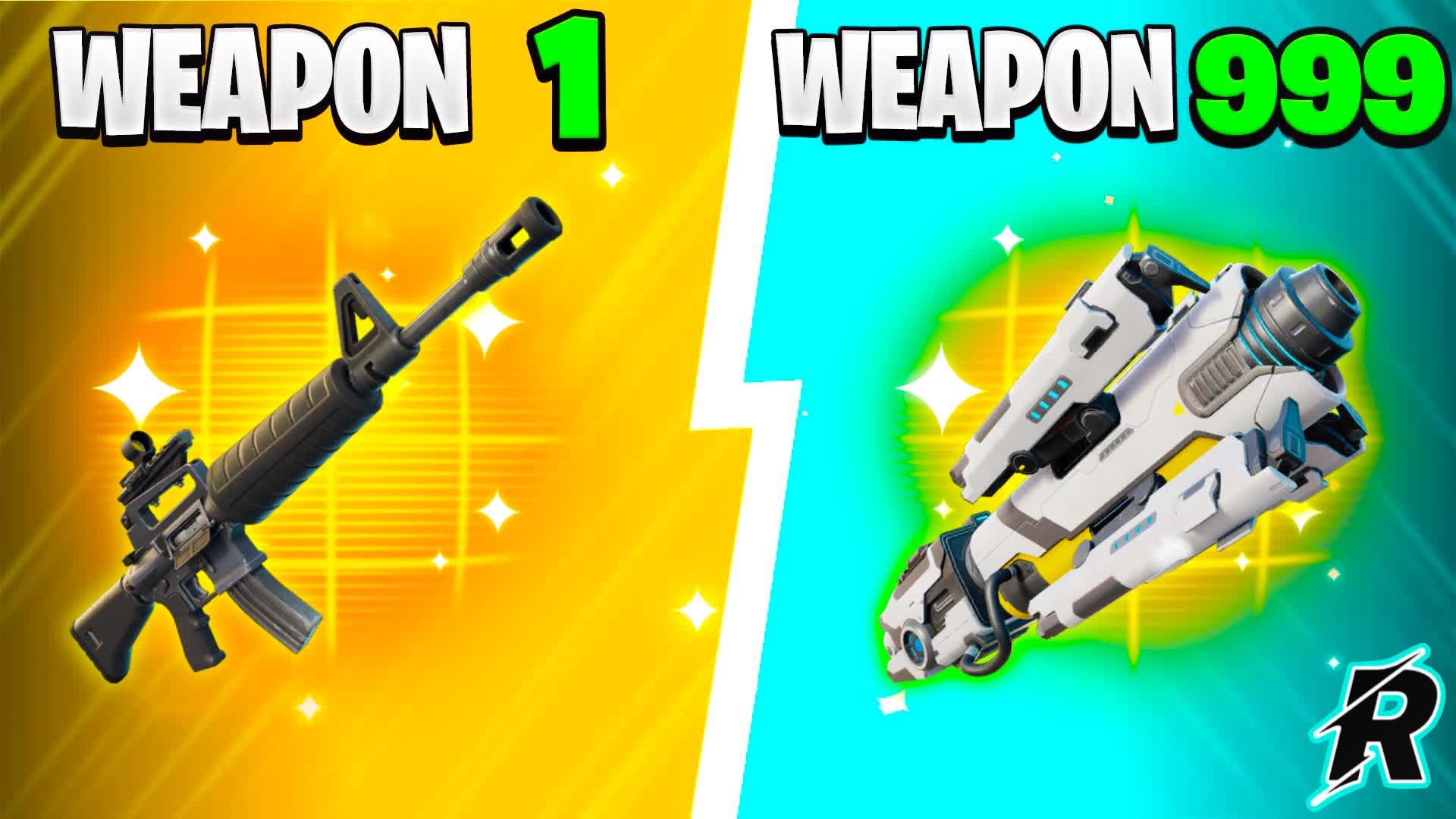 💎EXOTIC GUN GAME💎ONE SHOT FFA — Fortnite Creative map