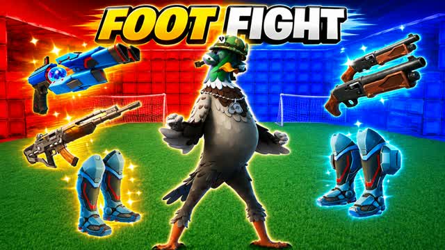 FOOTBALL FIGHT ⚽️🔫 — Fortnite Creative map