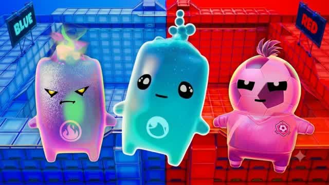 RED VS BLUE SUPERPOWERS — Fortnite Creative map