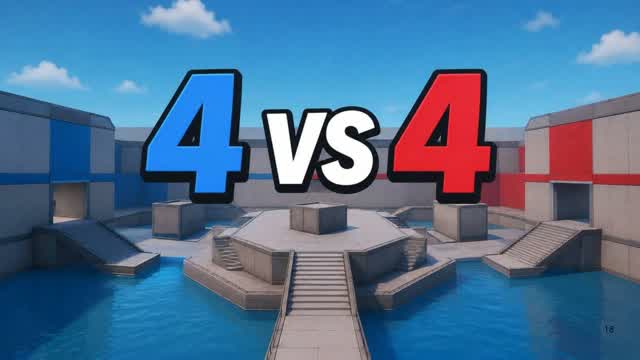 4 vs 4 — Fortnite Creative map