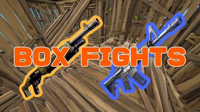 BOX FIGHTS — Fortnite Creative map cover art