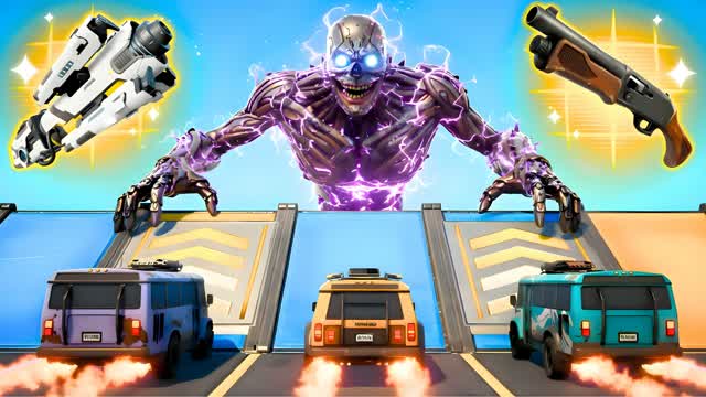 🧟 ZOMBIE BOSS FIGHT (CO-OP) ⭐ — Fortnite Creative map cover art