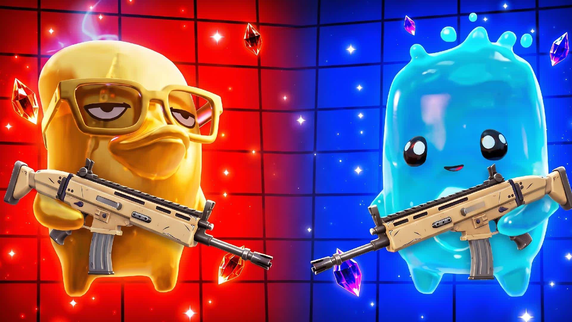 RVB RED VS BLUE VS — Fortnite Creative map