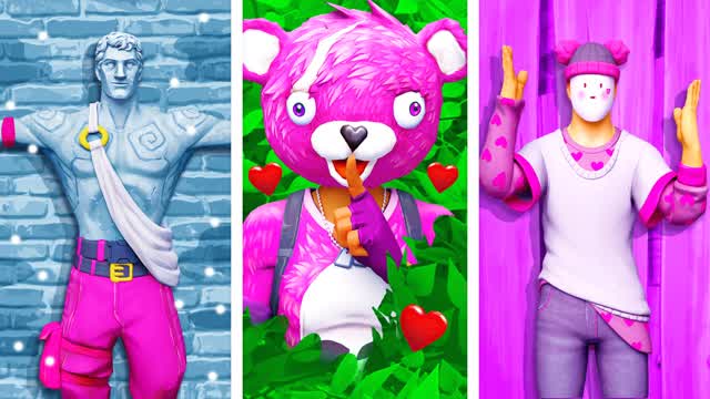 VALENTINES HIDE AND SEEK FIRST PERSON — Fortnite Creative map