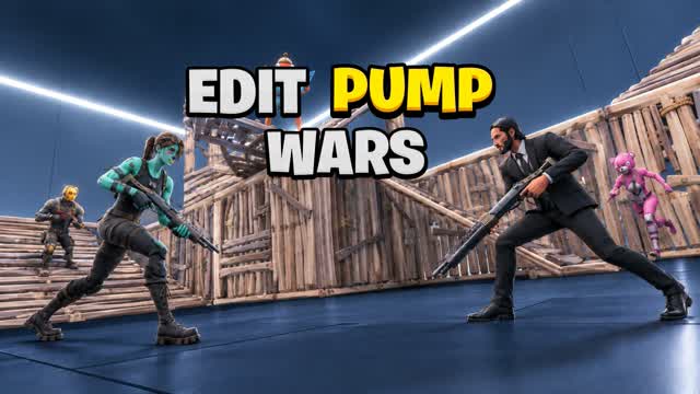 EDIT PUMP WARS - FFA📝 — Fortnite Creative map