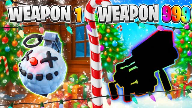 Christmas Gun Game — Fortnite Creative map