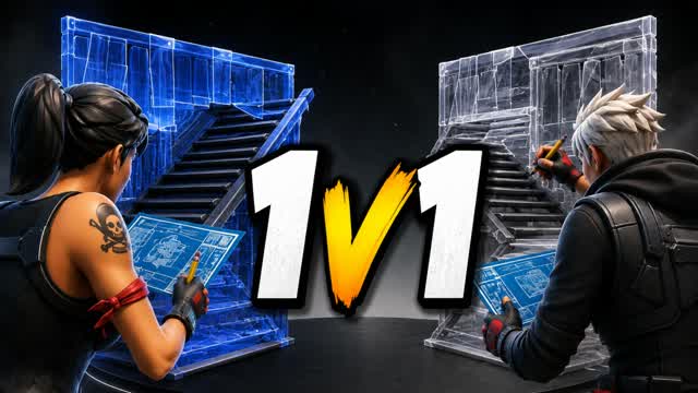 one v one — Fortnite Creative map cover art