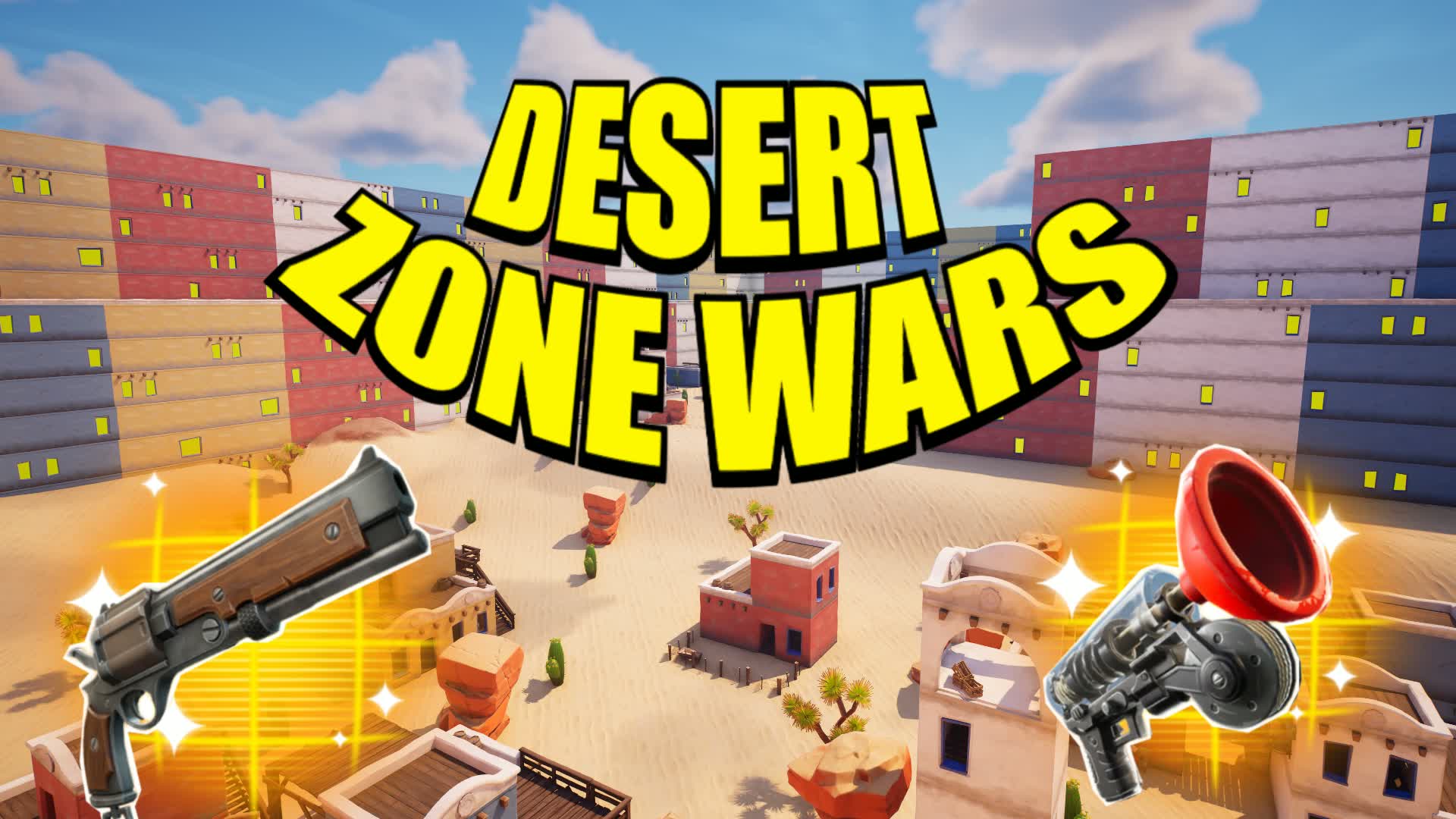 DESERT OG ZONE WARS — Fortnite Creative map