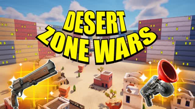 DESERT OG ZONE WARS — Fortnite Creative map cover art
