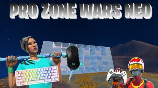 PRO ZONE WARS NEO — Fortnite Creative map cover art
