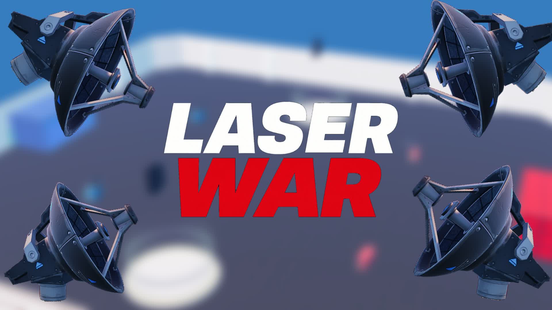 LASER WAR | 3v3 — Fortnite Creative map